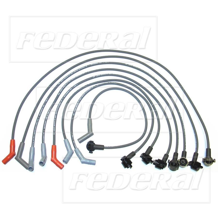 Federal Parts Spark Plug Wire Set  top view frsport 3329