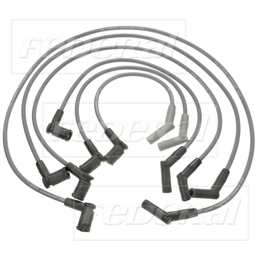 Federal Parts Spark Plug Wire Set  top view frsport 3347