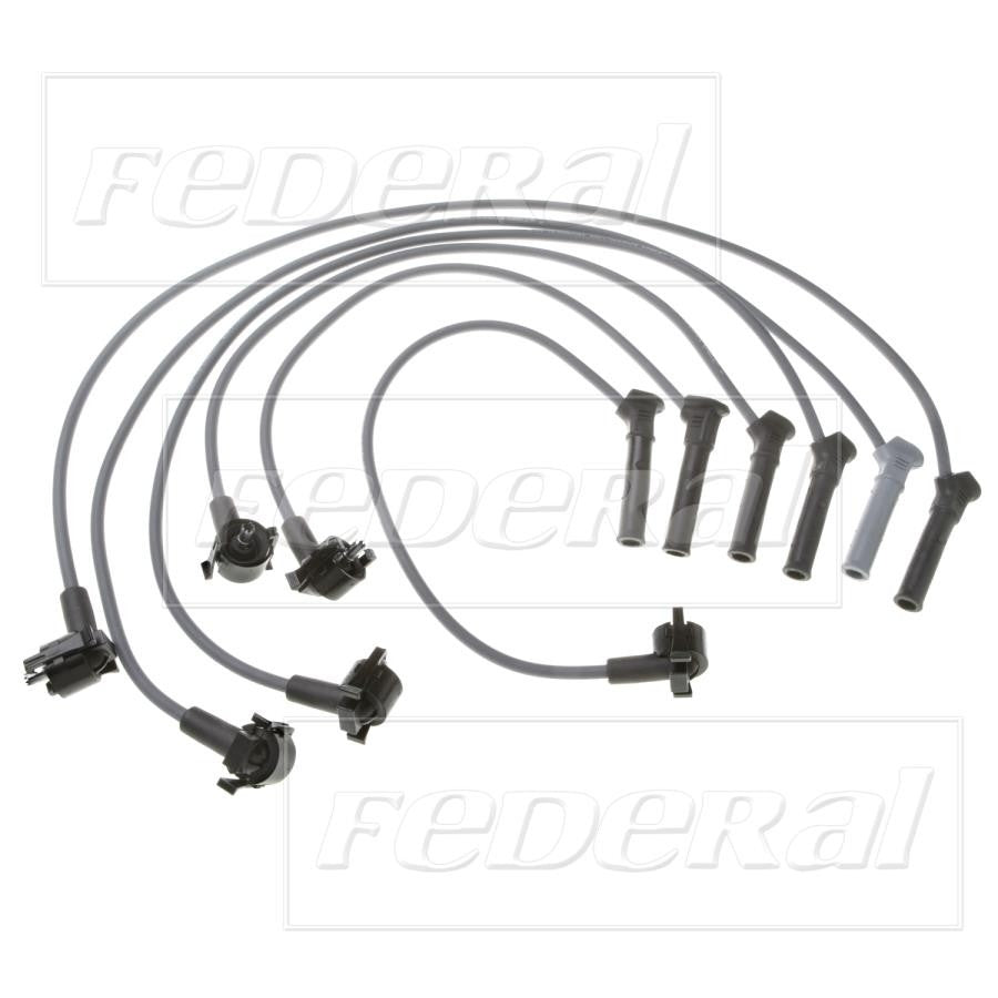 Federal Parts Spark Plug Wire Set  top view frsport 3349