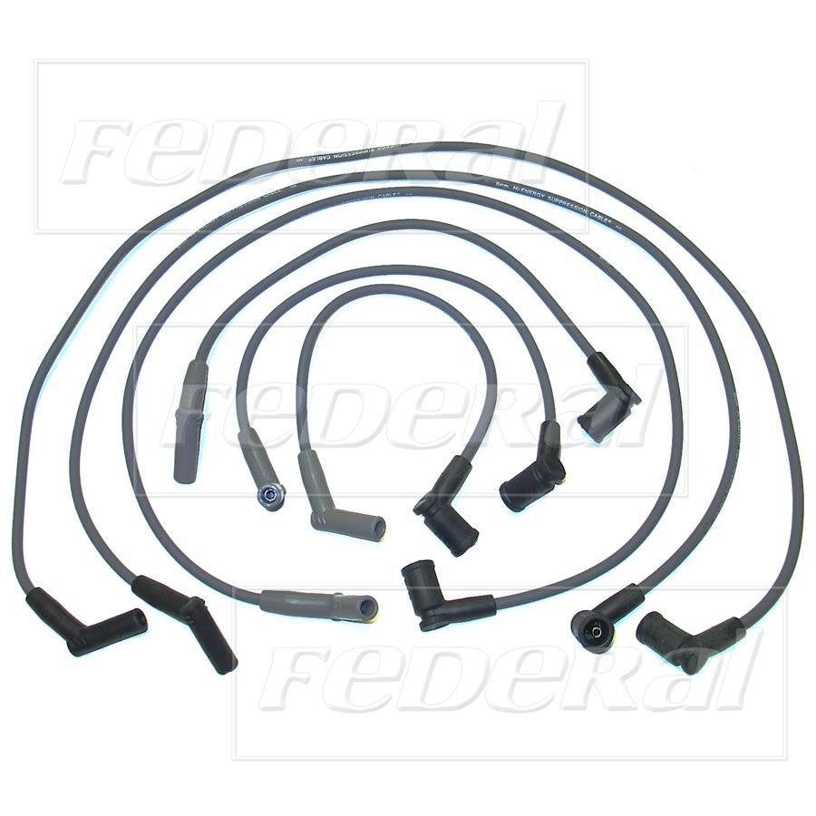 Federal Parts Spark Plug Wire Set  top view frsport 3350