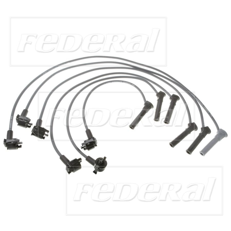 Federal Parts Spark Plug Wire Set  top view frsport 3351