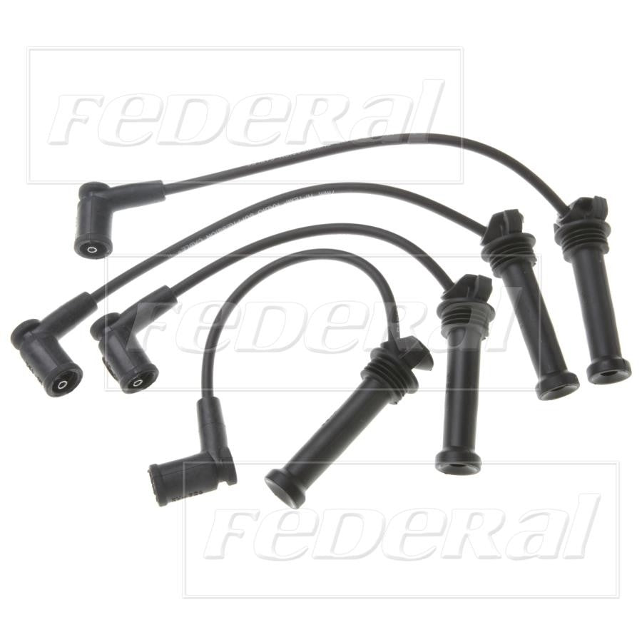 Federal Parts Spark Plug Wire Set  top view frsport 3352