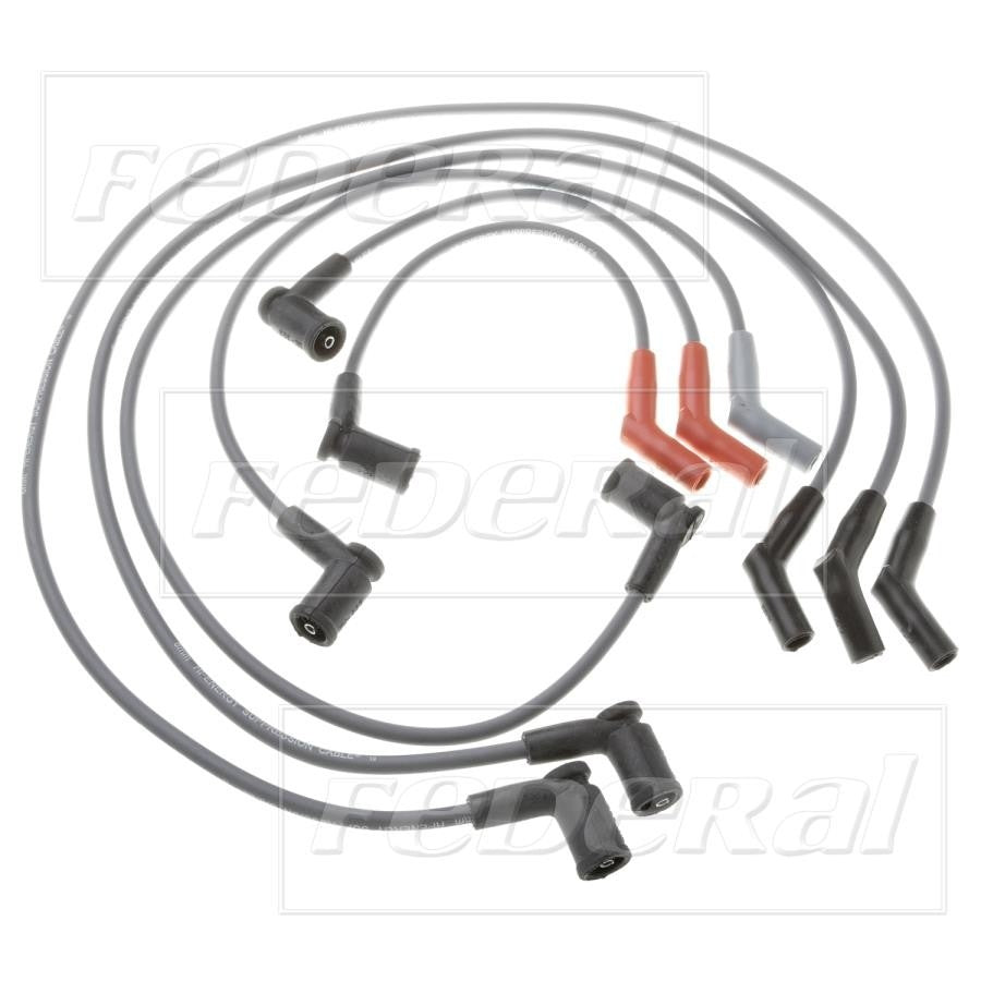 Federal Parts Spark Plug Wire Set  top view frsport 3353