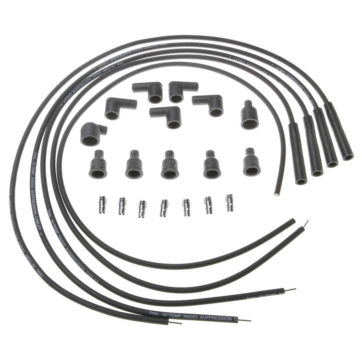 Standard Ignition Spark Plug Wire Set  top view frsport 3400