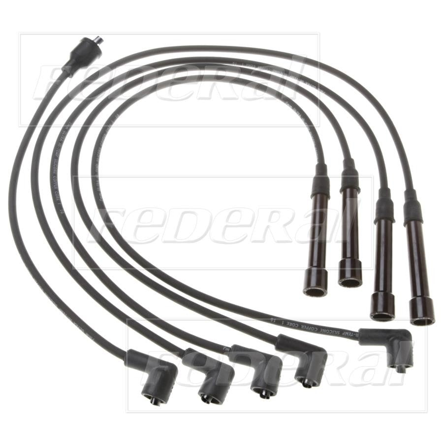 Federal Parts Spark Plug Wire Set  top view frsport 4250