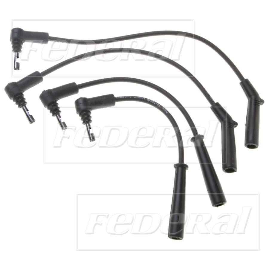 Federal Parts Spark Plug Wire Set  top view frsport 4340