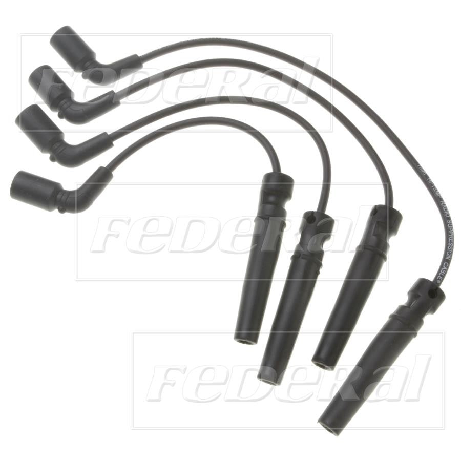 Federal Parts Spark Plug Wire Set  top view frsport 4407