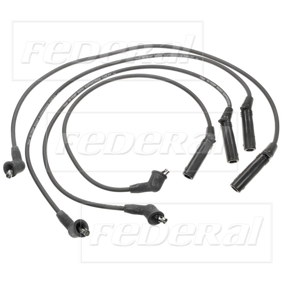 Federal Parts Spark Plug Wire Set  top view frsport 4472