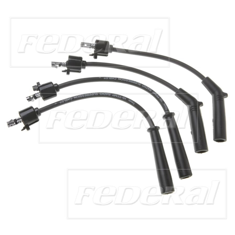 Federal Parts Spark Plug Wire Set  top view frsport 4501