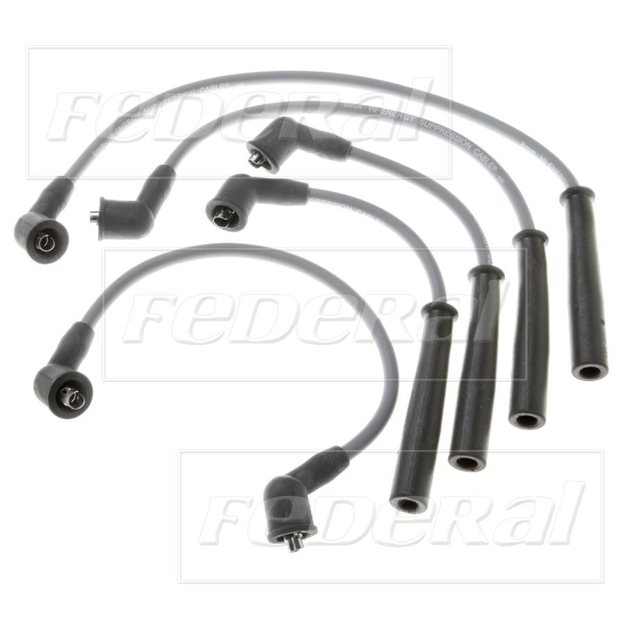 Federal Parts Spark Plug Wire Set  top view frsport 4520