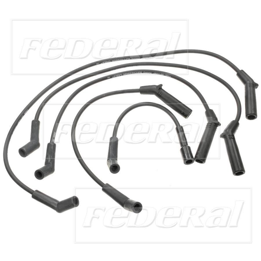 Federal Parts Spark Plug Wire Set  top view frsport 4541