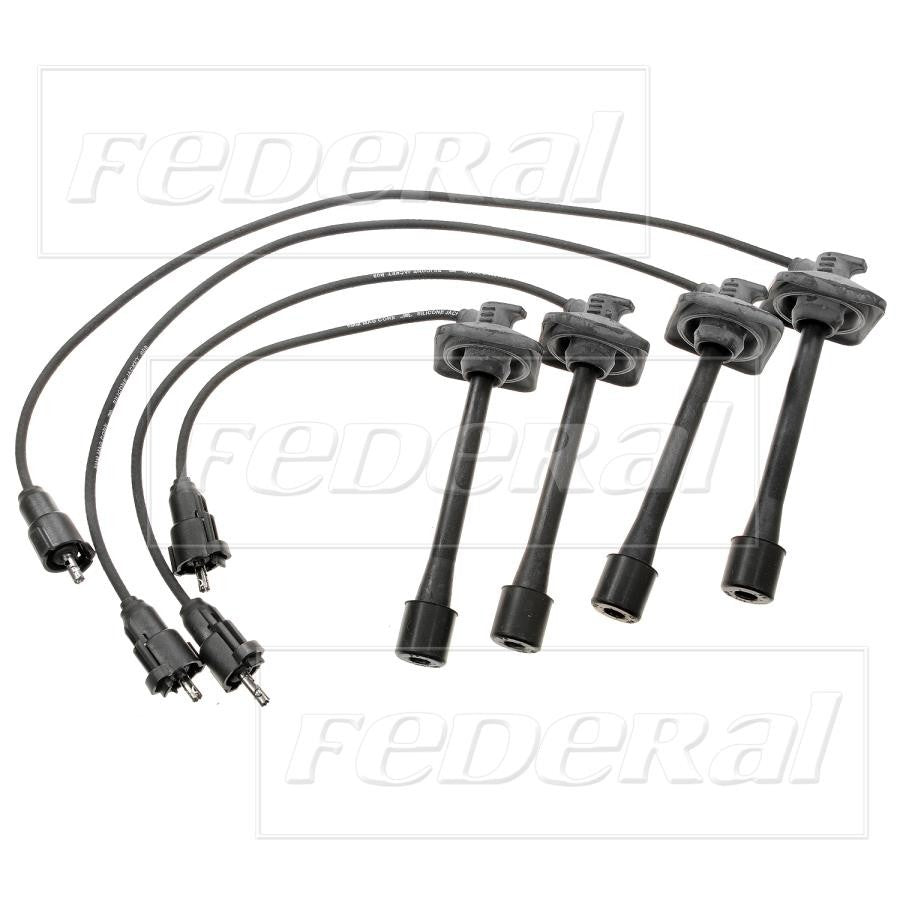 Federal Parts Spark Plug Wire Set  top view frsport 4566