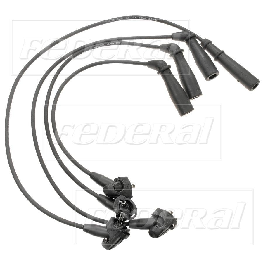 Federal Parts Spark Plug Wire Set  top view frsport 4572