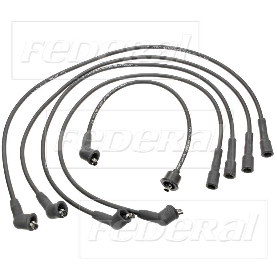 Federal Parts Spark Plug Wire Set  top view frsport 4600