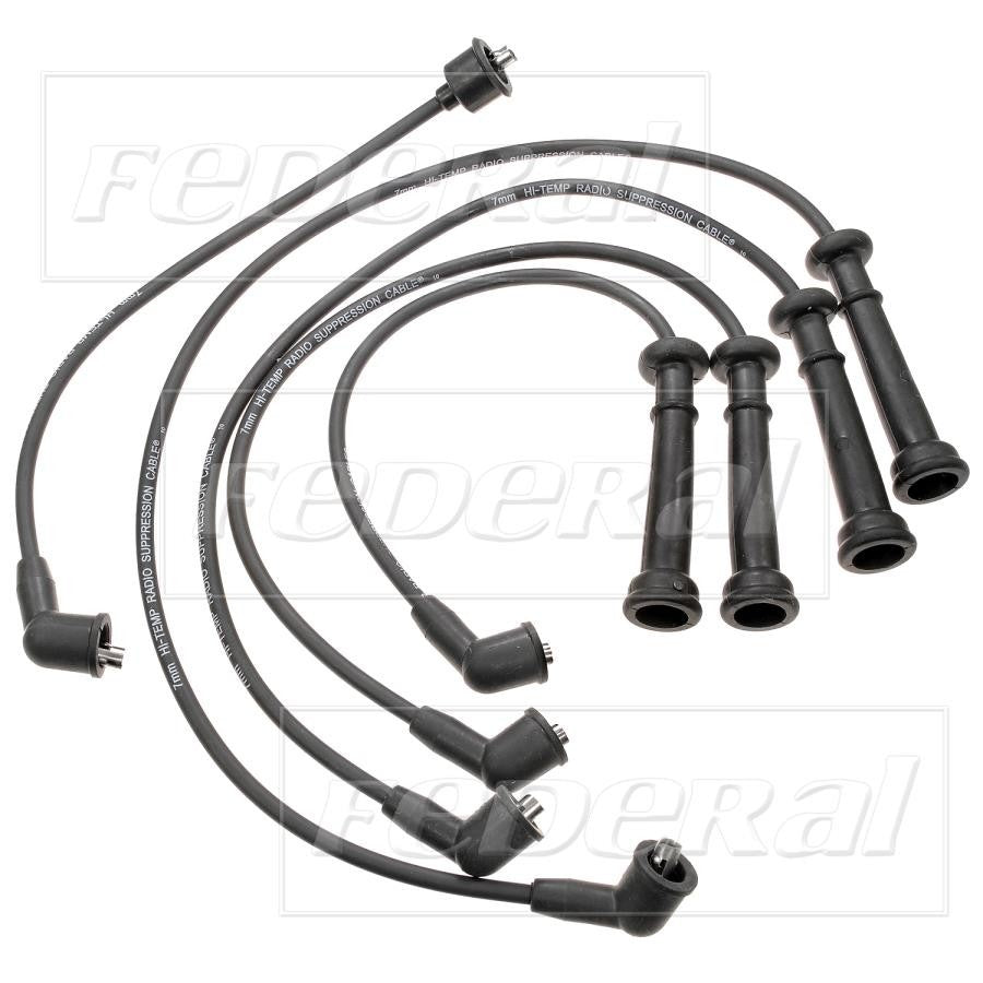 Federal Parts Spark Plug Wire Set  top view frsport 4608