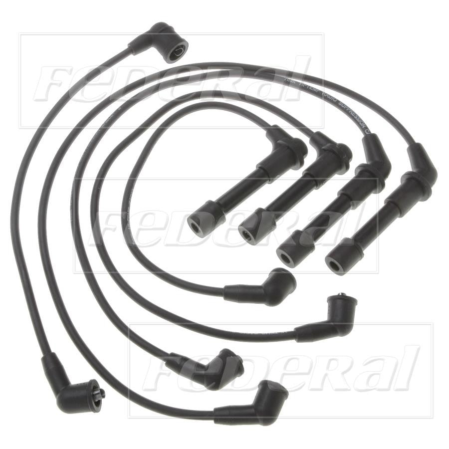 Federal Parts Spark Plug Wire Set  top view frsport 4609