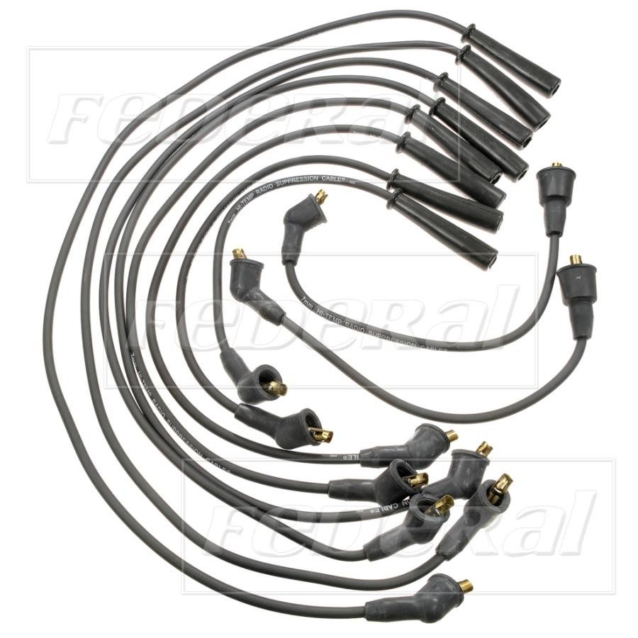 Federal Parts Spark Plug Wire Set  top view frsport 4641