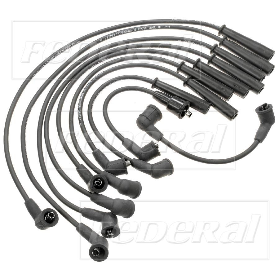 Federal Parts Spark Plug Wire Set  top view frsport 4650