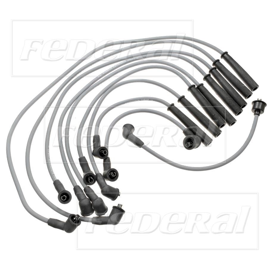 Federal Parts Spark Plug Wire Set  top view frsport 4652