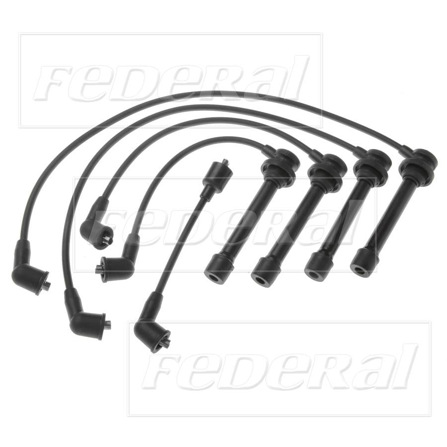 Federal Parts Spark Plug Wire Set  top view frsport 4658