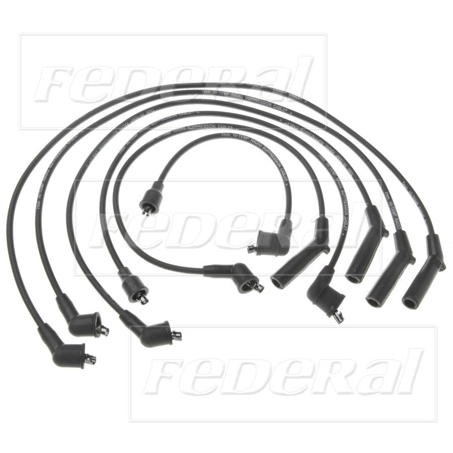 Federal Parts Spark Plug Wire Set  top view frsport 4680