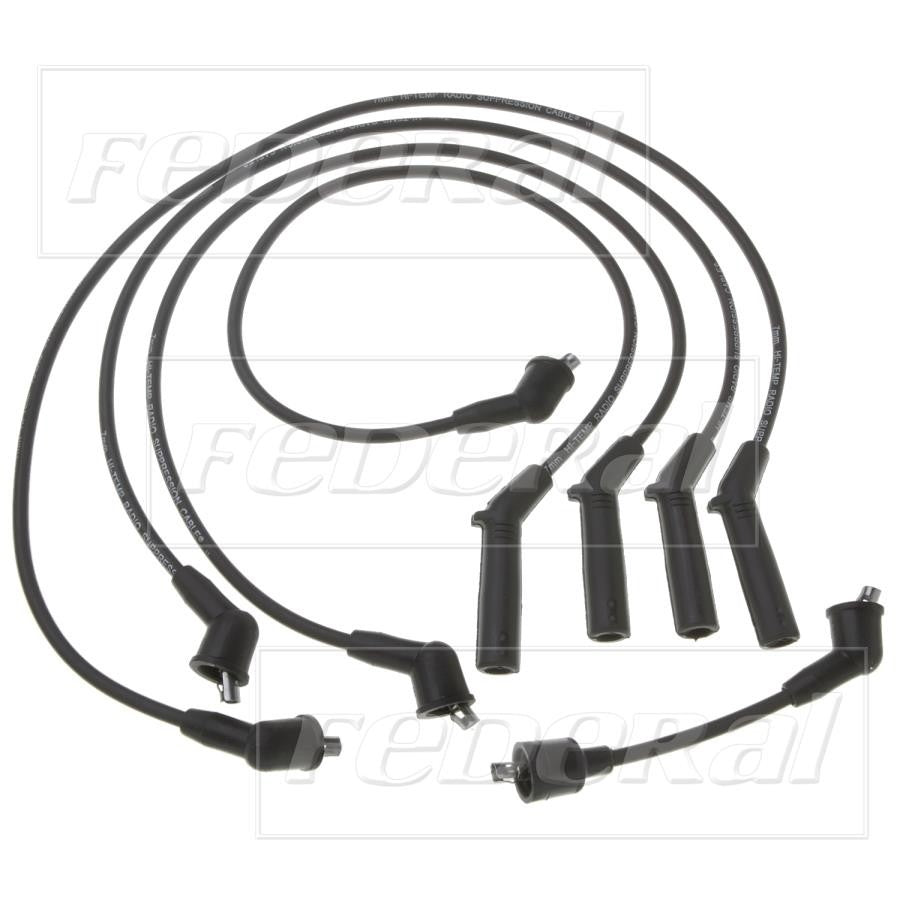 Federal Parts Spark Plug Wire Set  top view frsport 4681