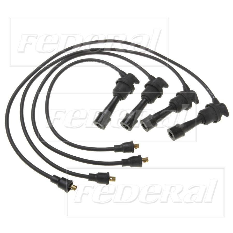 Federal Parts Spark Plug Wire Set  top view frsport 4687