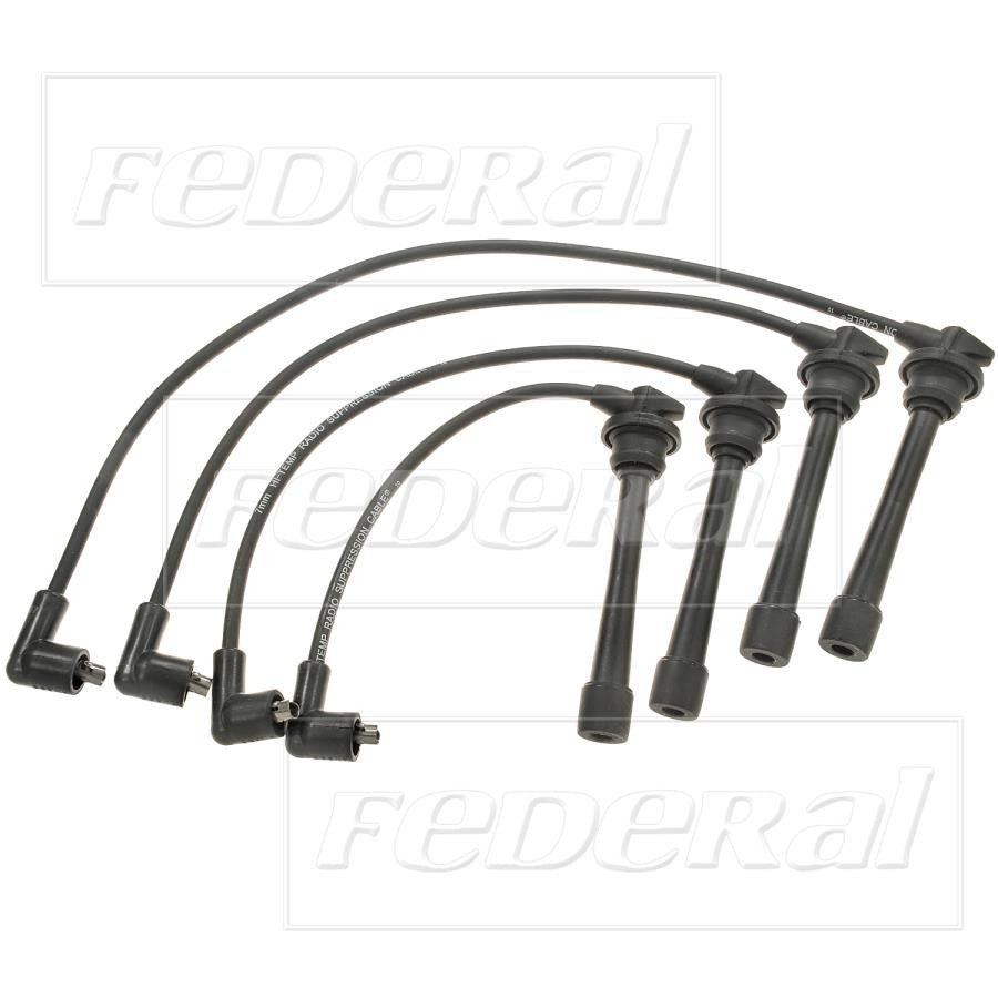 Federal Parts Spark Plug Wire Set  top view frsport 4689