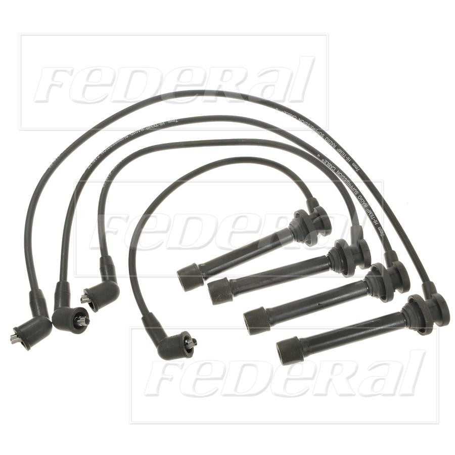 Federal Parts Spark Plug Wire Set  top view frsport 4696