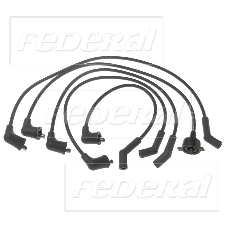 Federal Parts Spark Plug Wire Set  top view frsport 4706