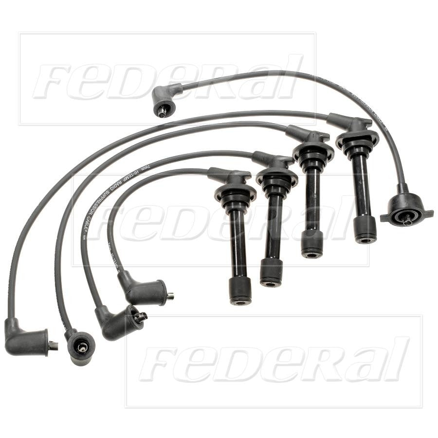 Federal Parts Spark Plug Wire Set  top view frsport 4712