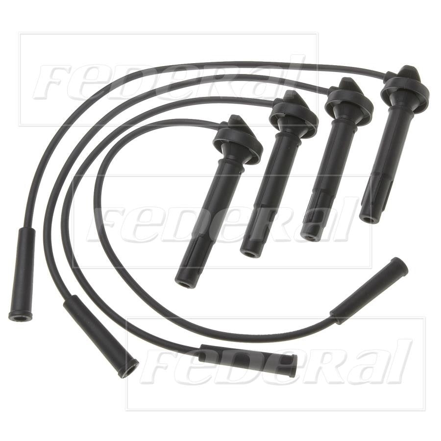 Federal Parts Spark Plug Wire Set  top view frsport 4734