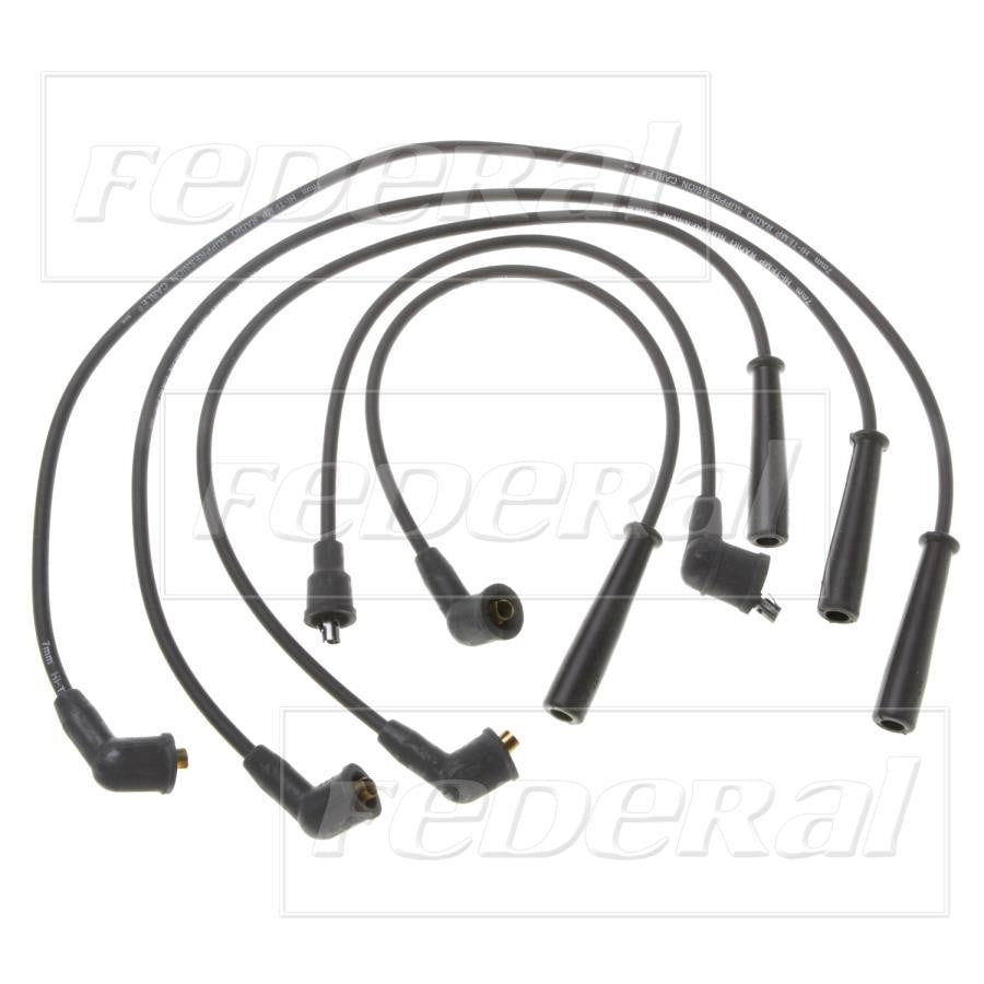 Federal Parts Spark Plug Wire Set  top view frsport 4745