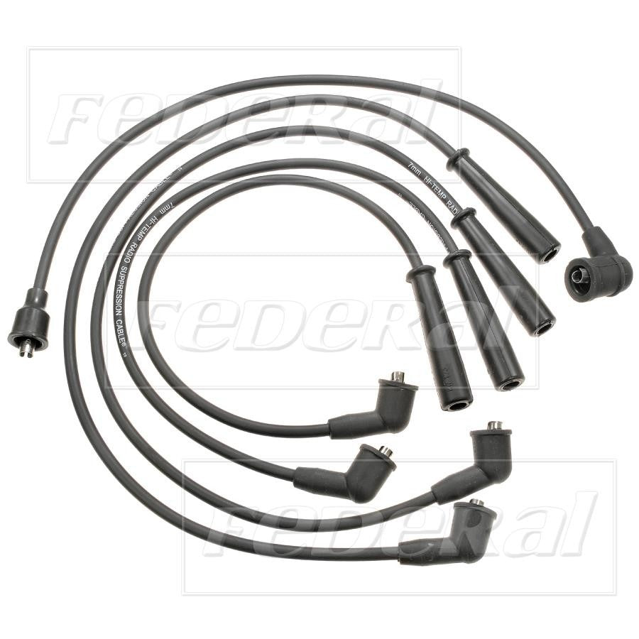 Federal Parts Spark Plug Wire Set  top view frsport 4769