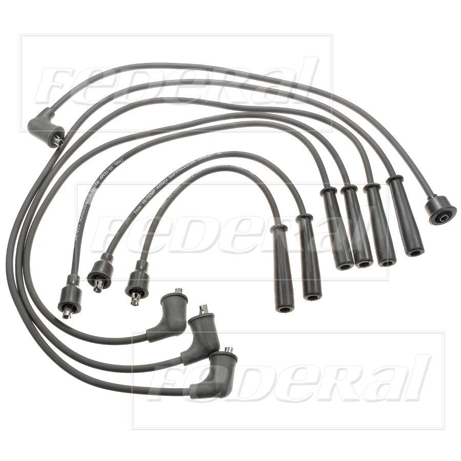 Federal Parts Spark Plug Wire Set  top view frsport 4772