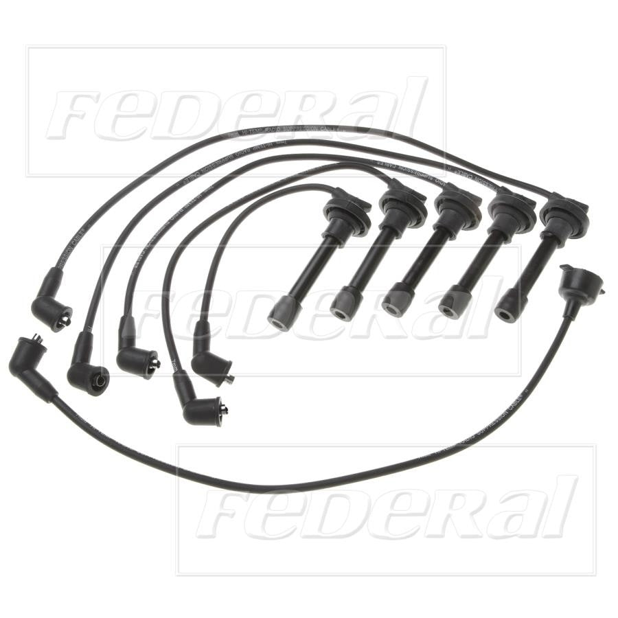 Federal Parts Spark Plug Wire Set  top view frsport 5030