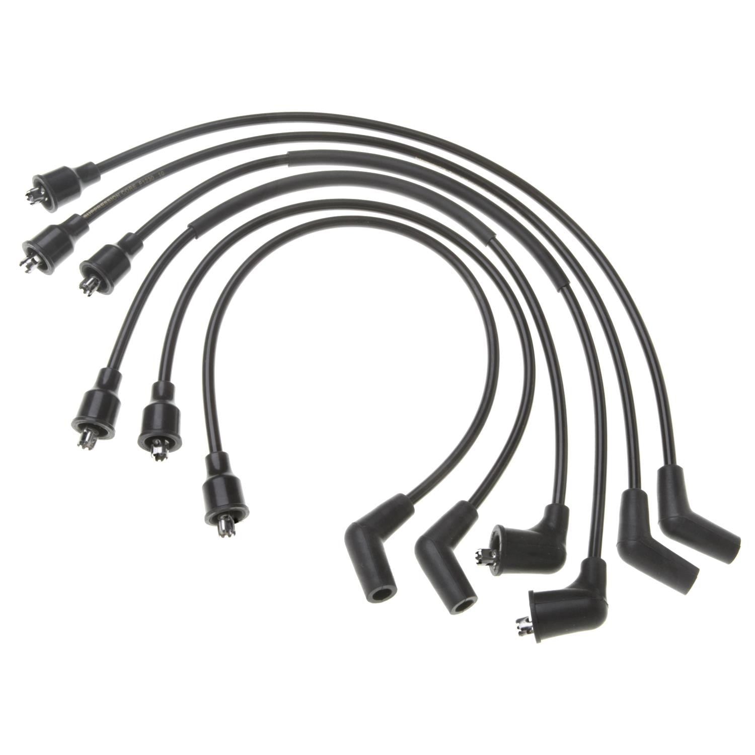 Intermotor Spark Plug Wire Set  top view frsport 55126