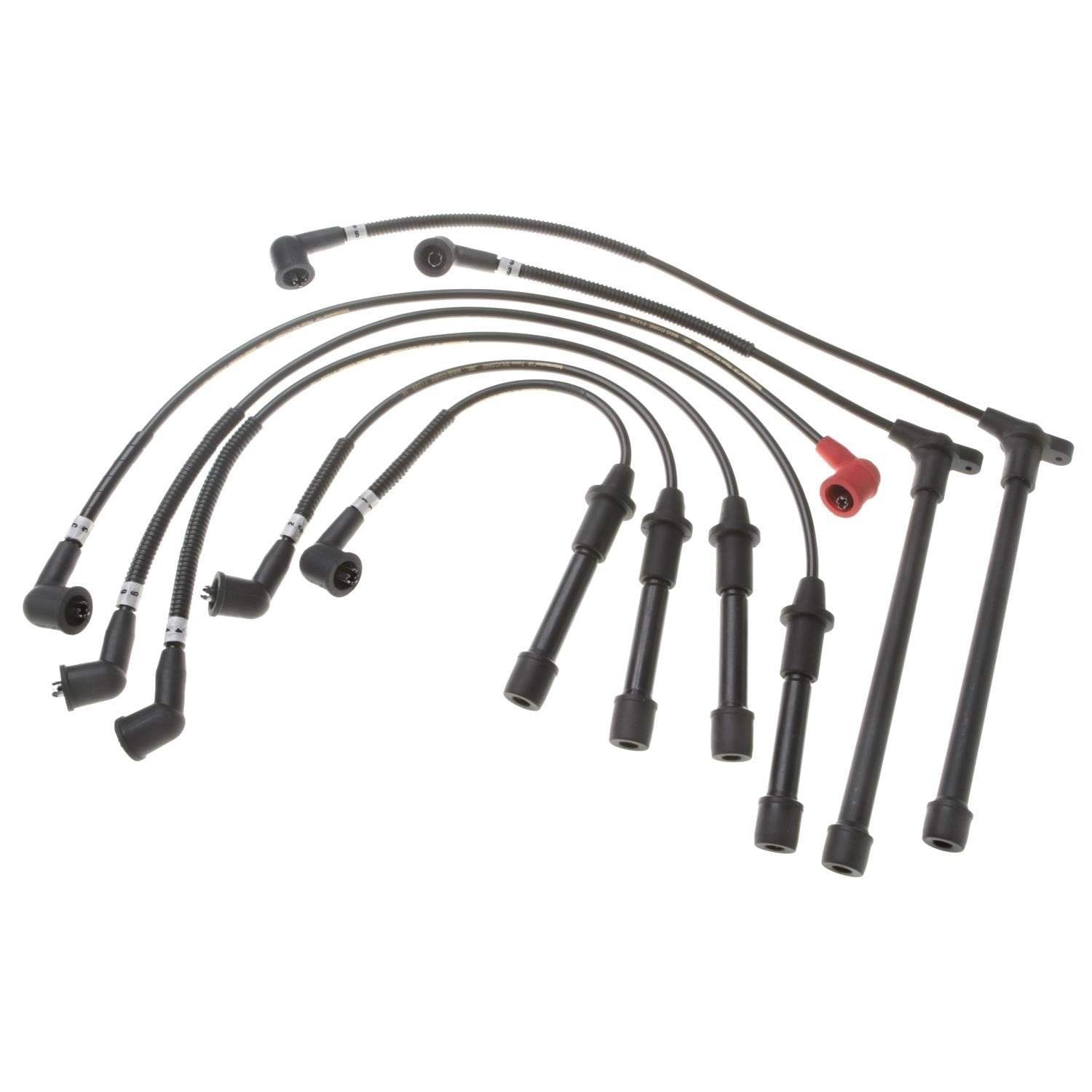 Intermotor Spark Plug Wire Set  top view frsport 55300