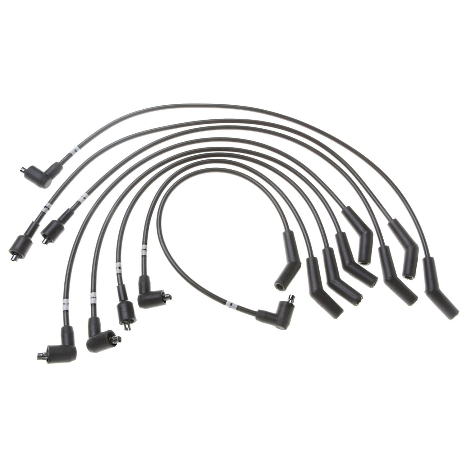 Intermotor Spark Plug Wire Set  top view frsport 55456