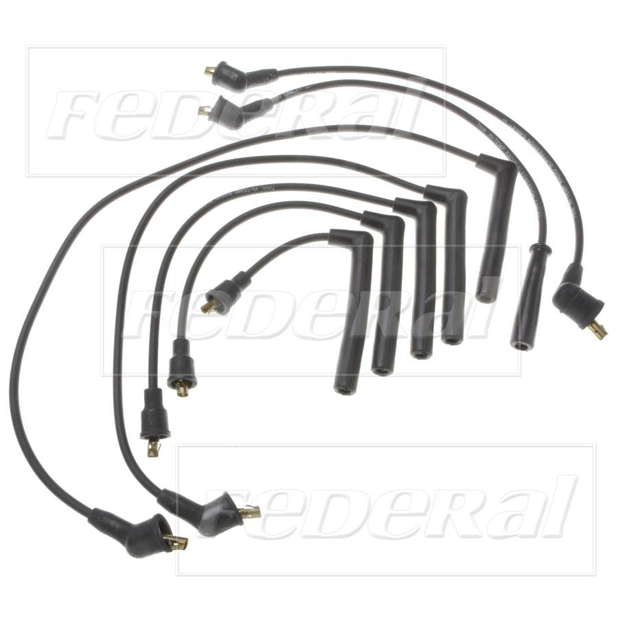 Federal Parts Spark Plug Wire Set  top view frsport 6071