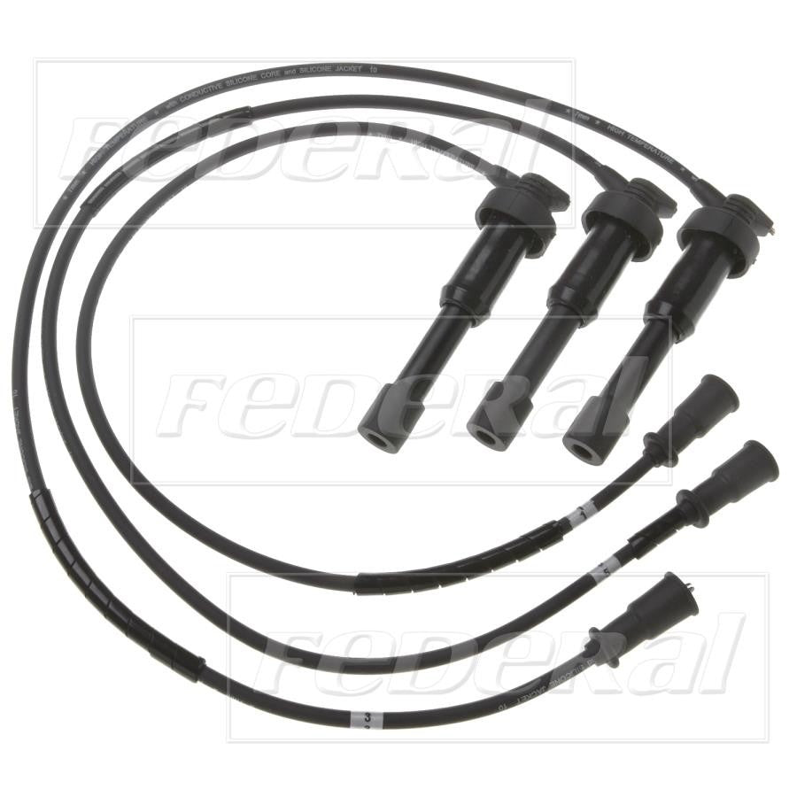 Federal Parts Spark Plug Wire Set  top view frsport 6087