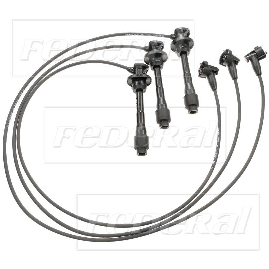 Federal Parts Spark Plug Wire Set  top view frsport 6324