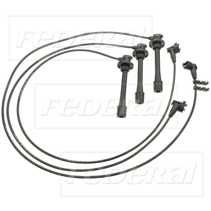 Federal Parts Spark Plug Wire Set  top view frsport 6325