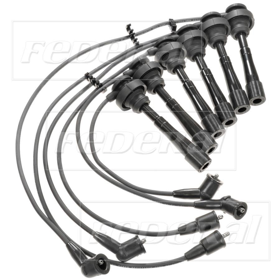 Federal Parts Spark Plug Wire Set  top view frsport 6511