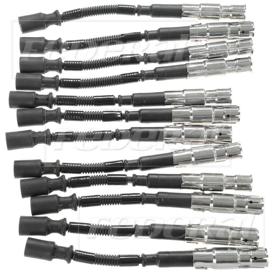 Federal Parts Spark Plug Wire Set  top view frsport 6552