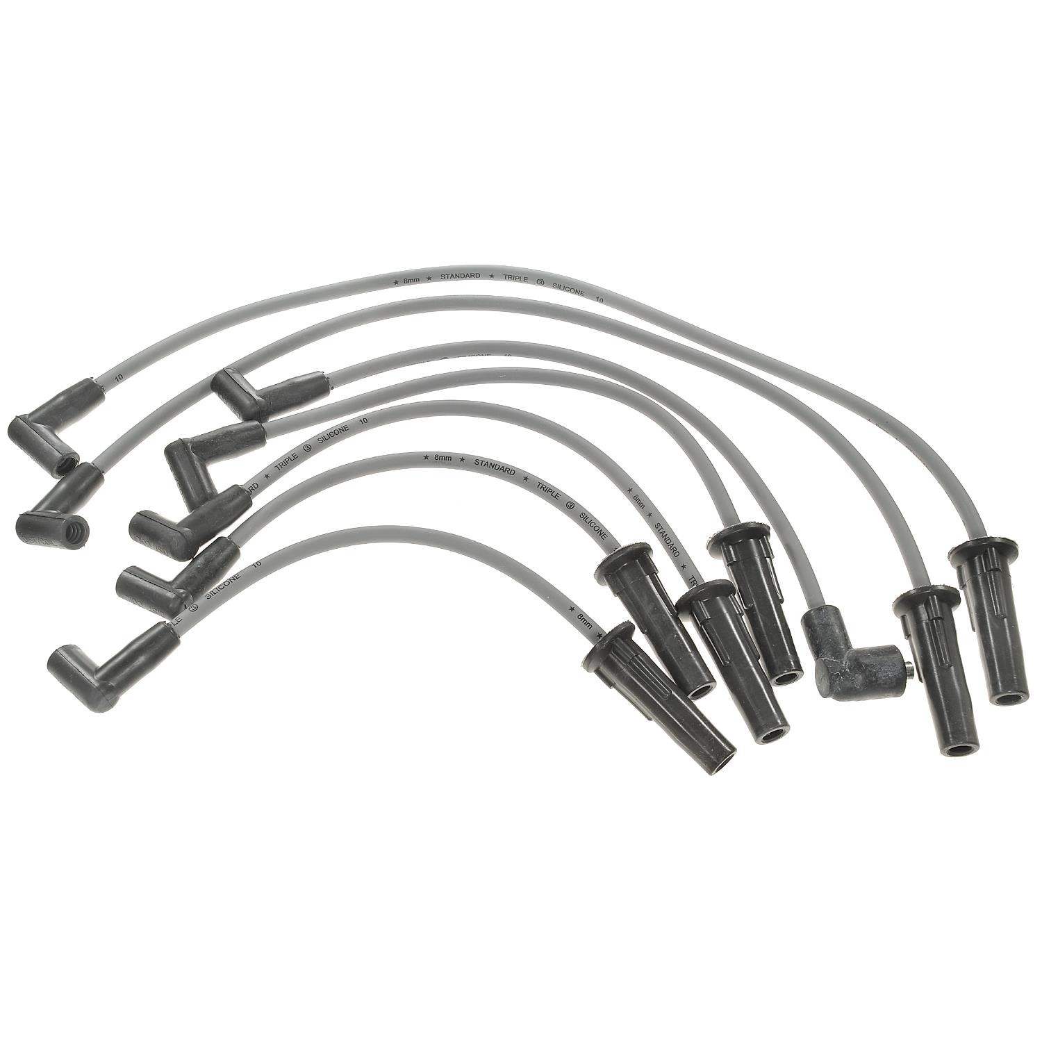 Standard Ignition Spark Plug Wire Set  top view frsport 6620