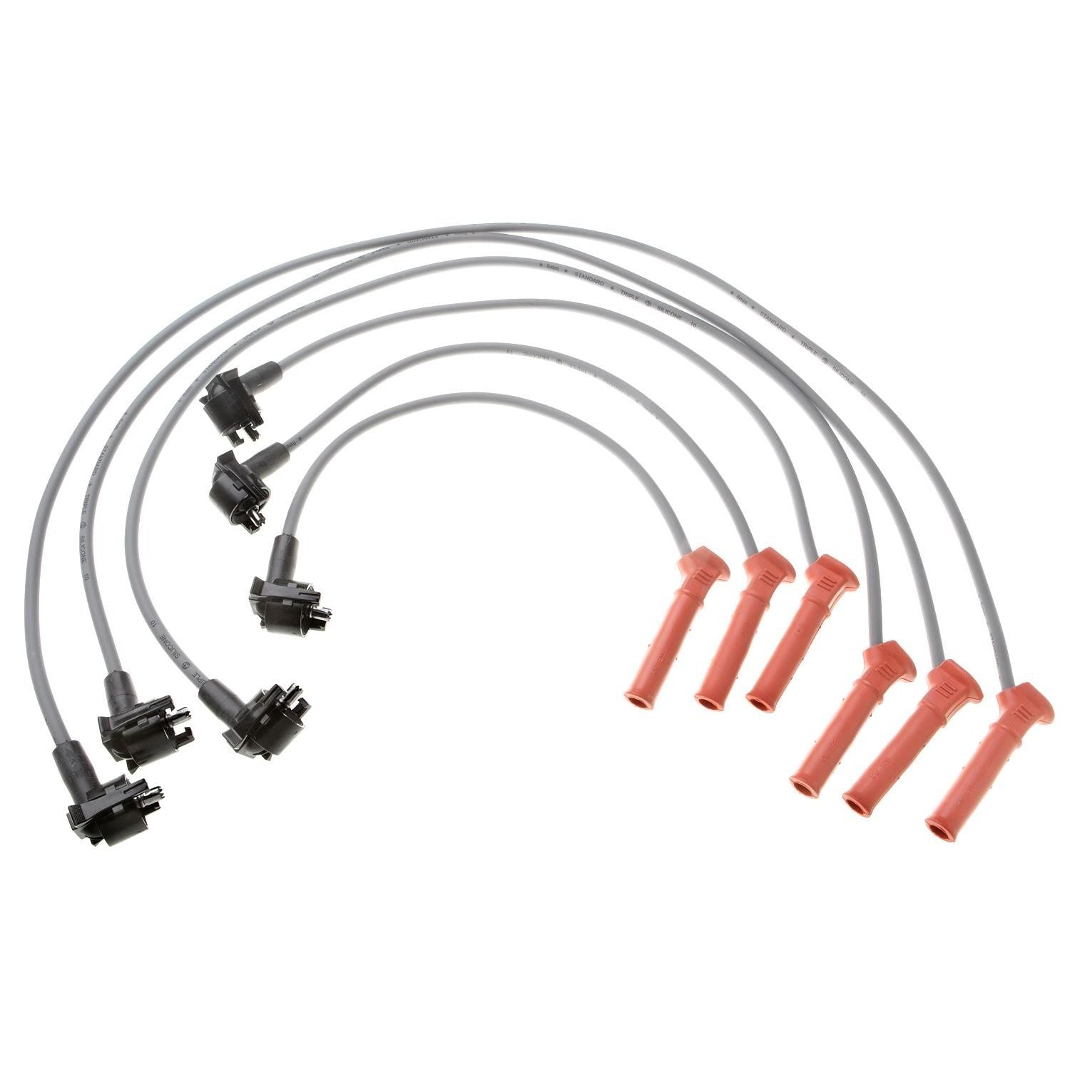 Standard Ignition Spark Plug Wire Set  top view frsport 6682