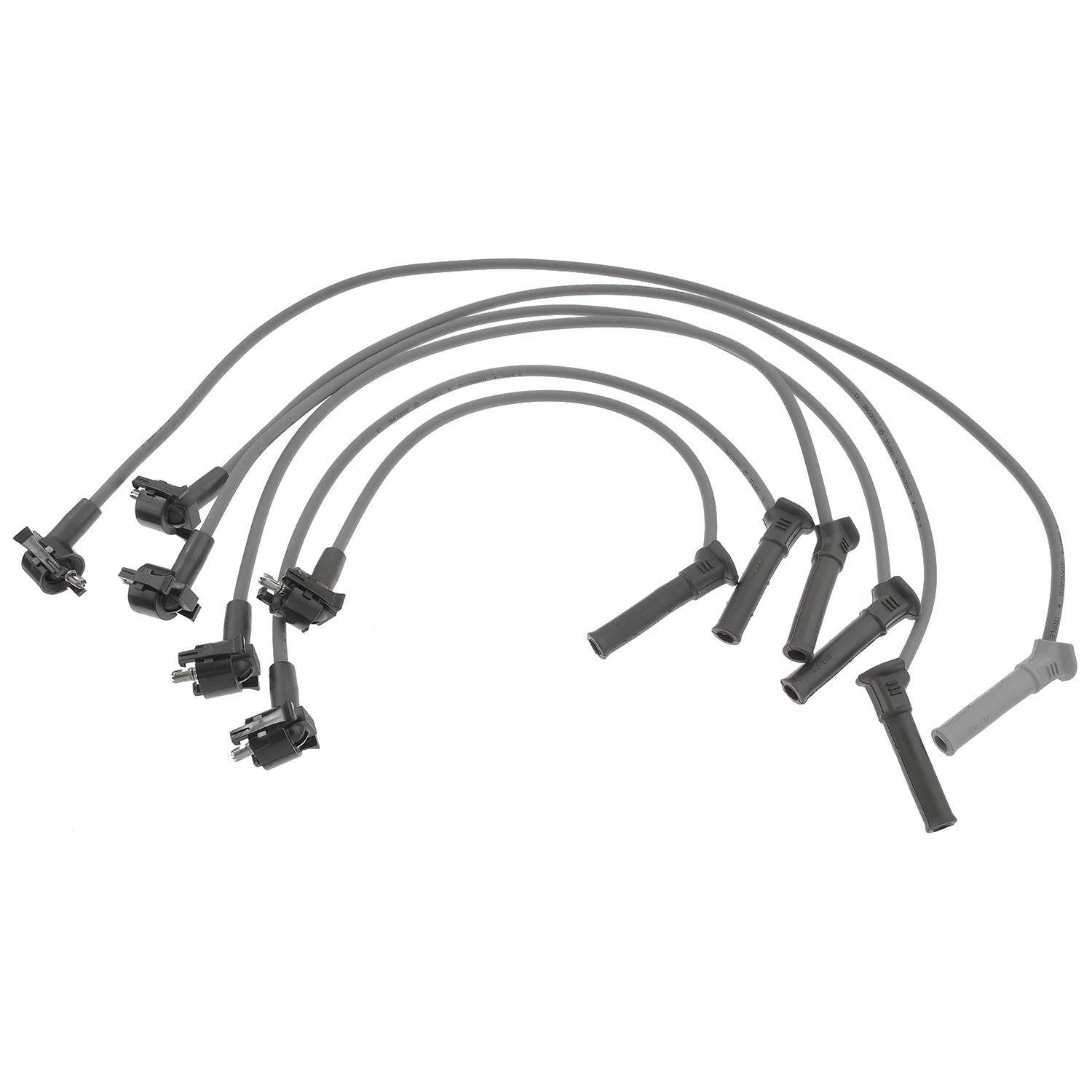 Standard Ignition Spark Plug Wire Set  top view frsport 6694