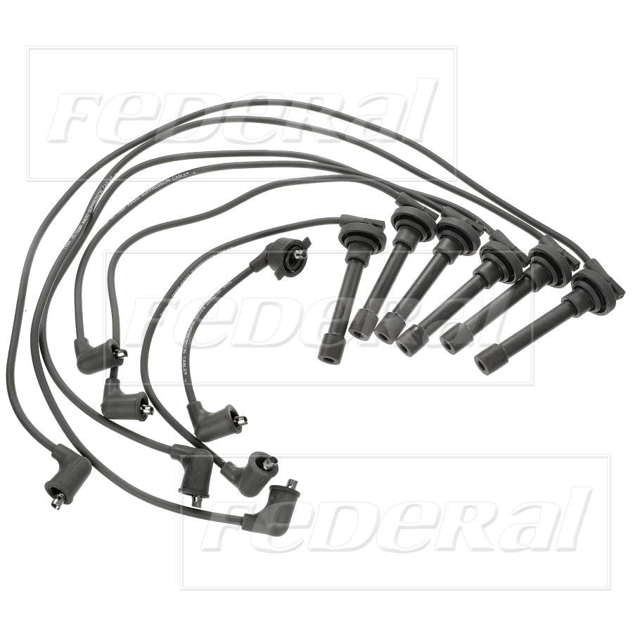 Federal Parts Spark Plug Wire Set  top view frsport 6700