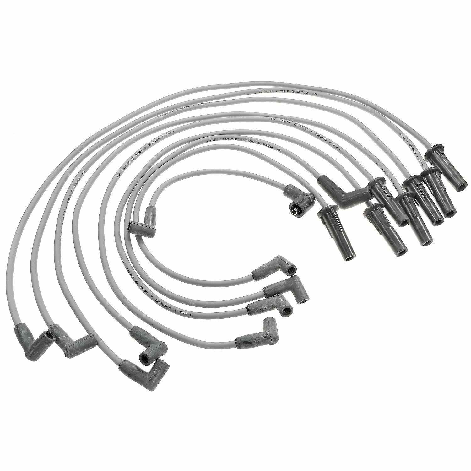 Standard Ignition Spark Plug Wire Set  top view frsport 6841